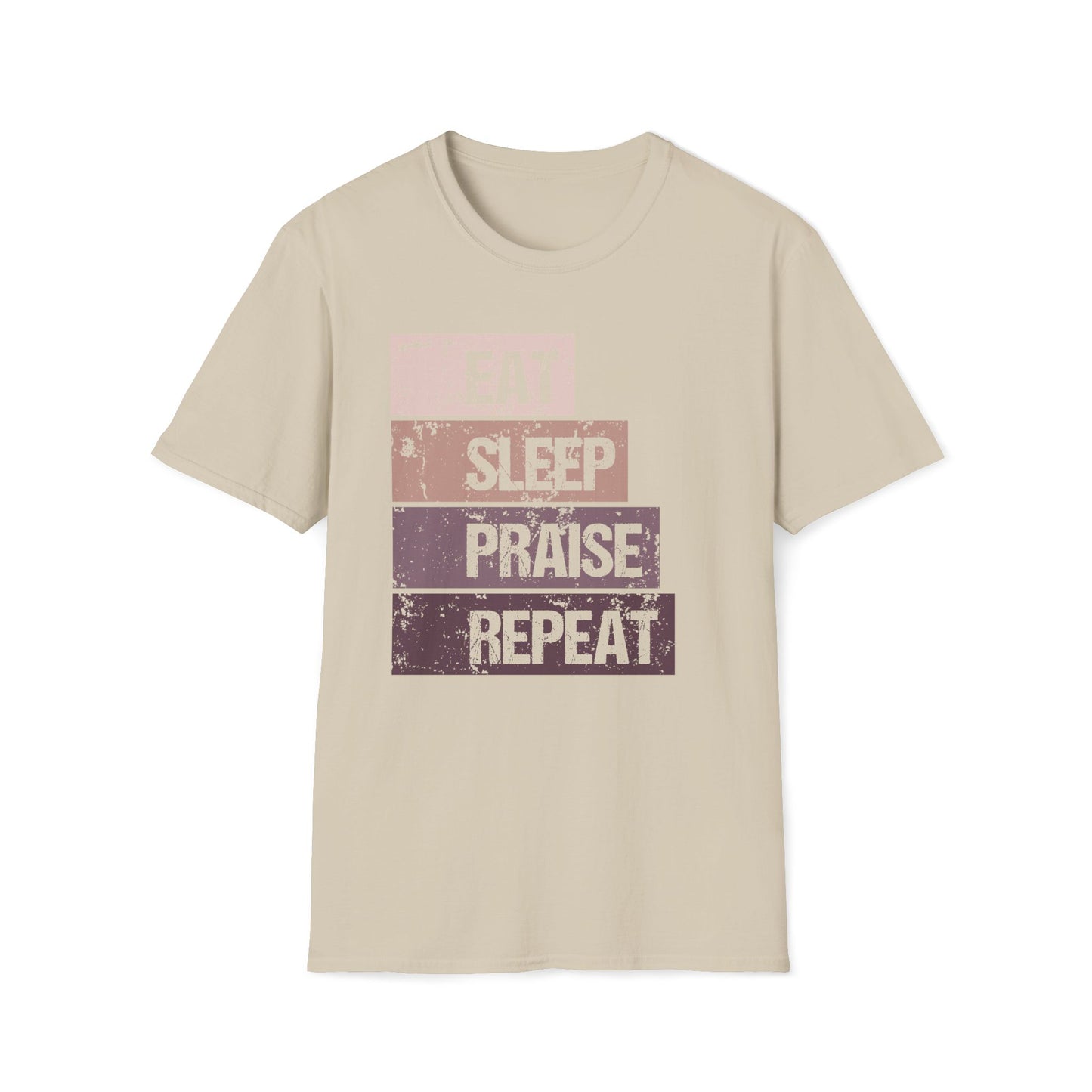 Eat Sleep Praise Repeat T-shirt III