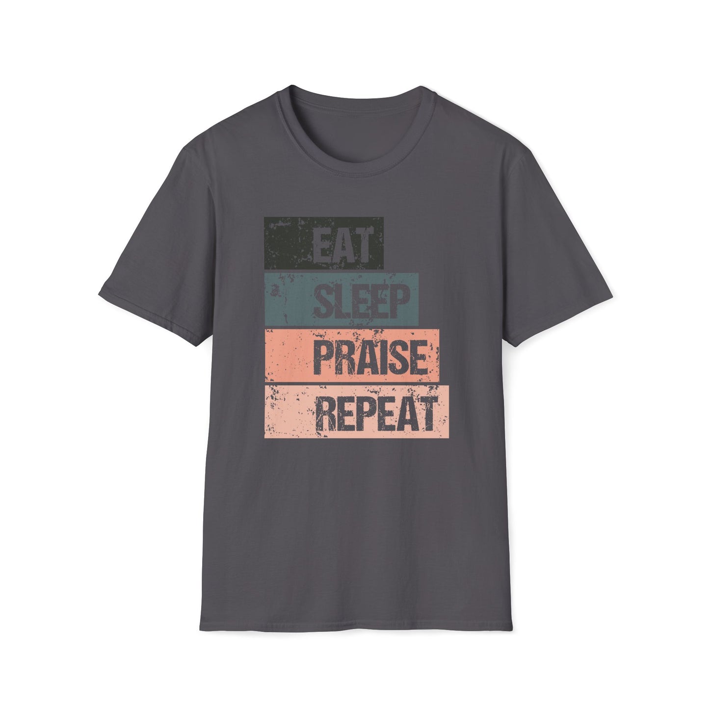 Eat Sleep Praise Repeat T-shirt