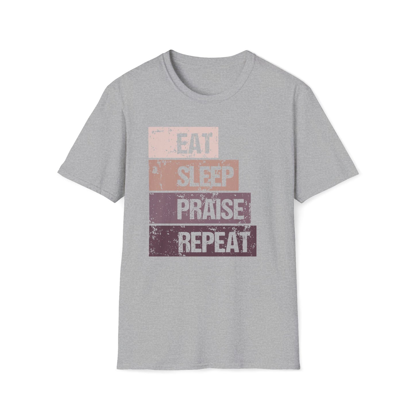 Eat Sleep Praise Repeat T-shirt III