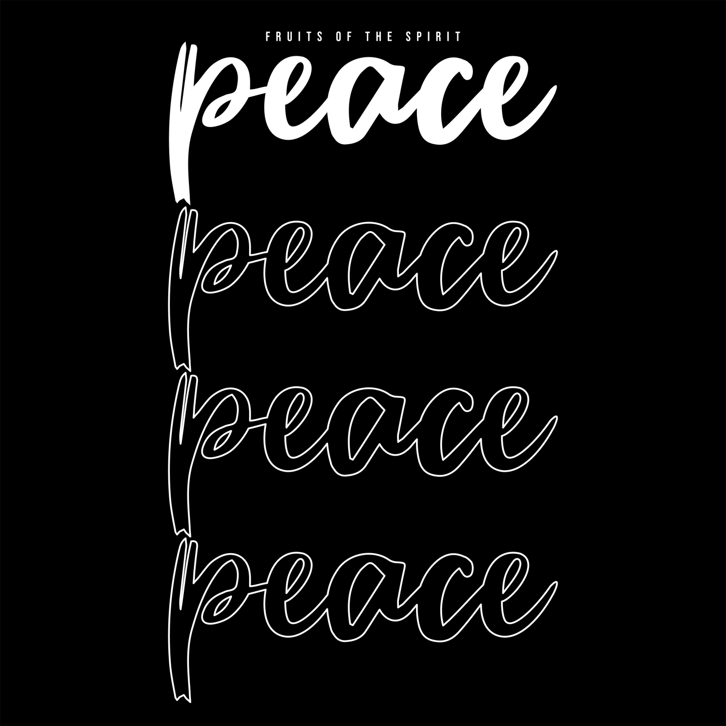 Fruits Of The Spirit T-shirt - Peace