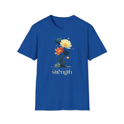 She Girds Herself With Strength T-shirt
