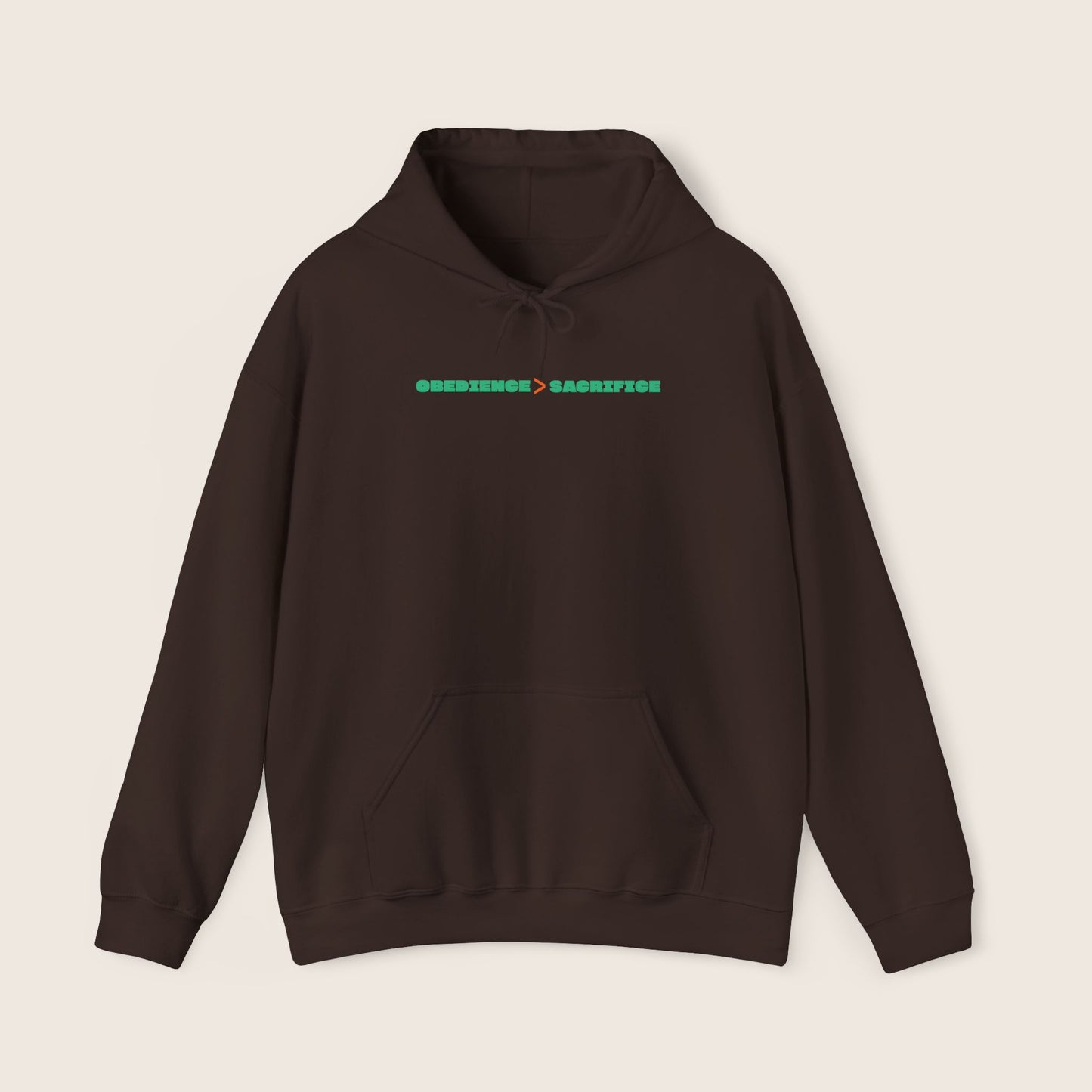 Obedience > Sacrifice Hoodie