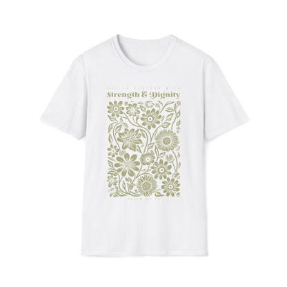 She Is Clothed With Strength & Dignity T-shirt
