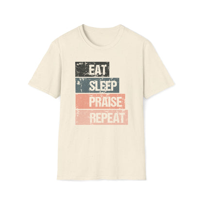 Eat Sleep Praise Repeat T-shirt
