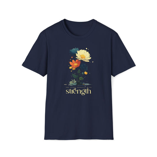 She Girds Herself With Strength T-shirt