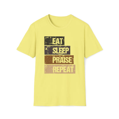 Eat Sleep Praise Repeat T-shirt II