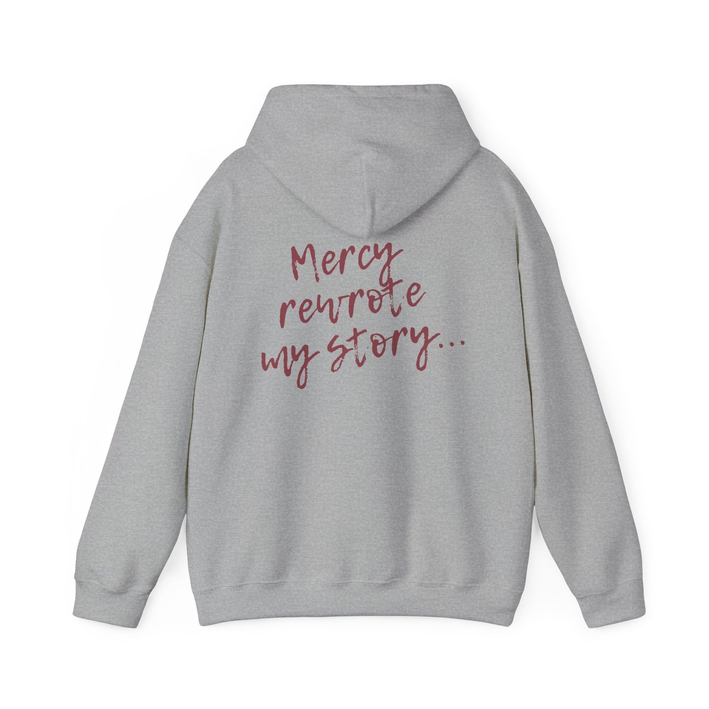Mercy Rewrote My Story Hoodie