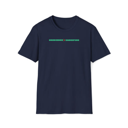 Obedience Is Better Than Sacrifice T-shirt