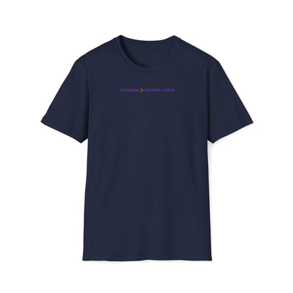 Wisdom Is Better Than Silver & Gold T-shirt