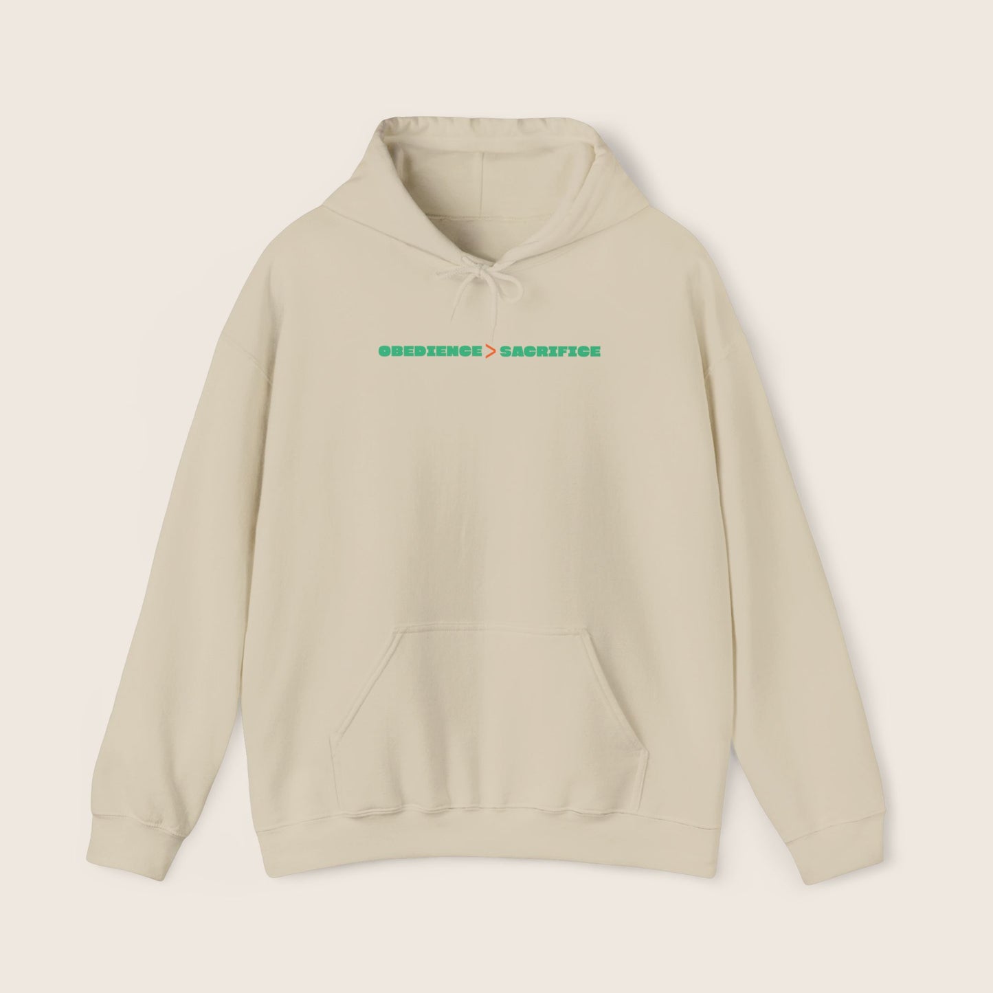 Obedience > Sacrifice Hoodie