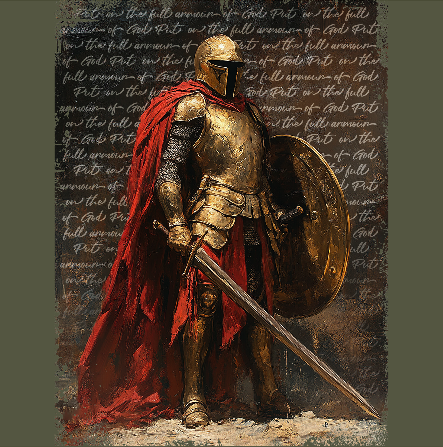 Put On The Full Armour Of God T-shirt II