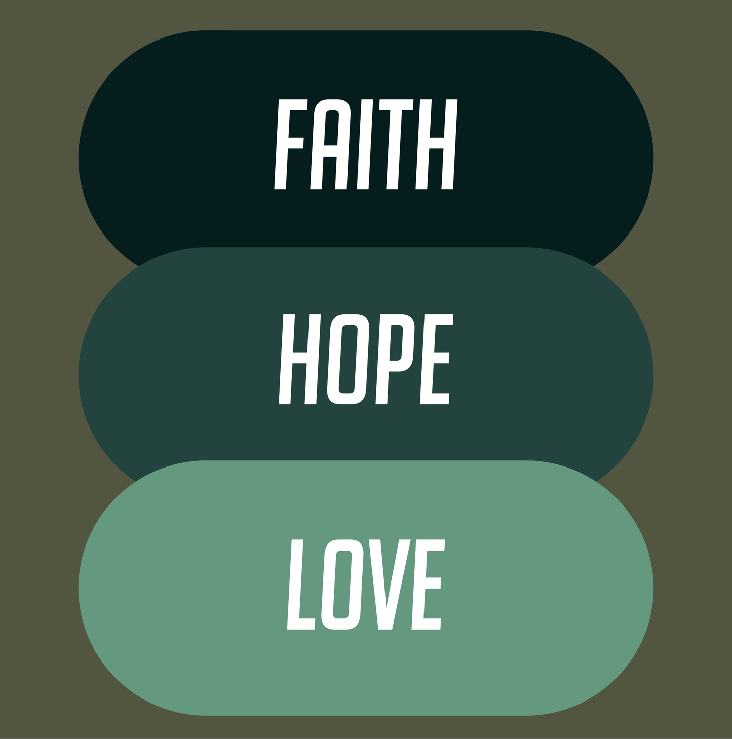 Faith Hope Love T-shirt II